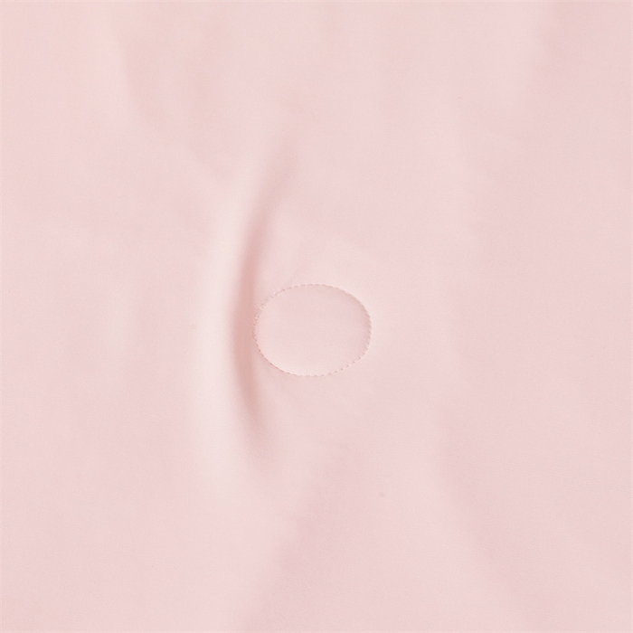 91家纺网 家纺一手货源 找家纺 雯豆家纺 2025夏季新品100%锦纶纯色凉感夏被空调被7A抗菌薄被子可机洗被芯 小冰皮锦纶夏被-密合粉