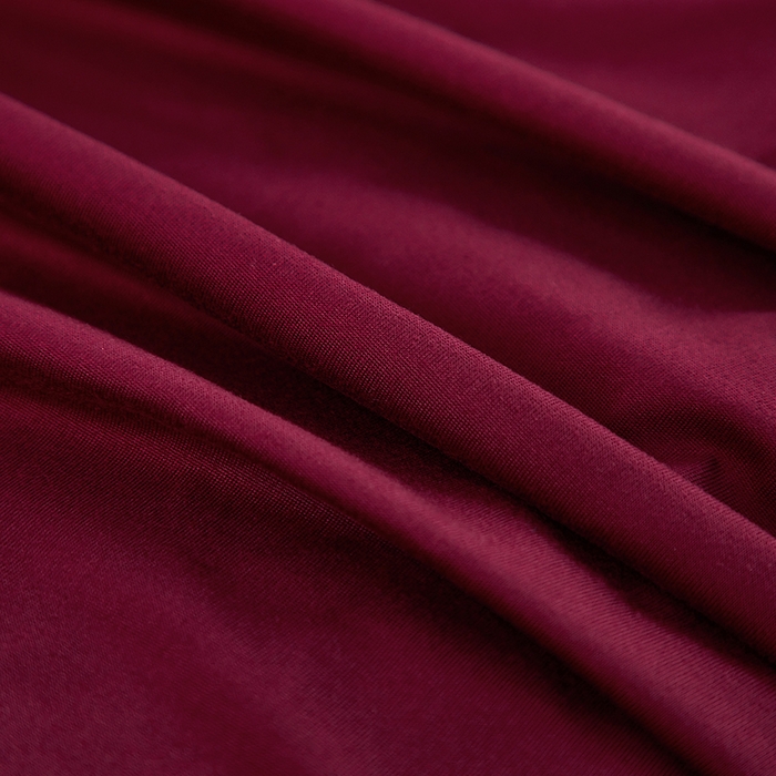 91家纺网 家纺一手货源 找家纺 共鸣沙发套 新款牛奶丝覆膜防水纯色系列沙发套 酒红色