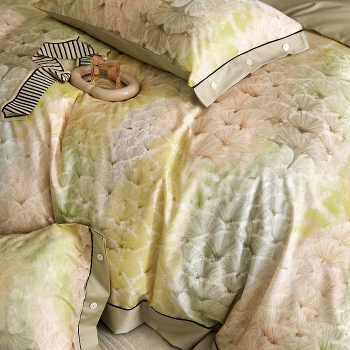 91家纺网 家纺一手货源 找家纺 金奇达2025新款【浮光花漾】-茧养莱赛尔四件套（标准号全网控价（折后券后）不低于258元） 冉冉星河