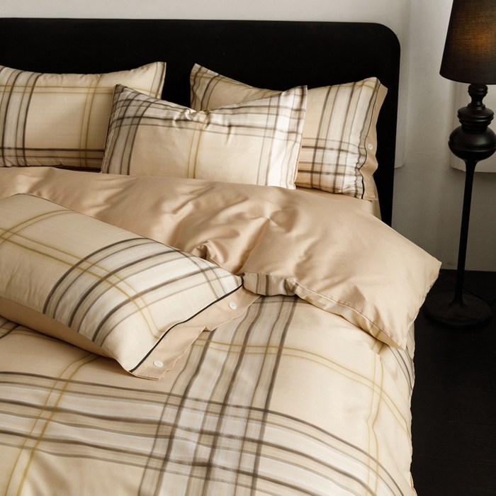 91家纺网 家纺一手货源 找家纺 金奇达2025新款【浮光半夏】-茧养莱赛尔四件套（标准号全网控价（折后券后）不低于258元） 伦纳德