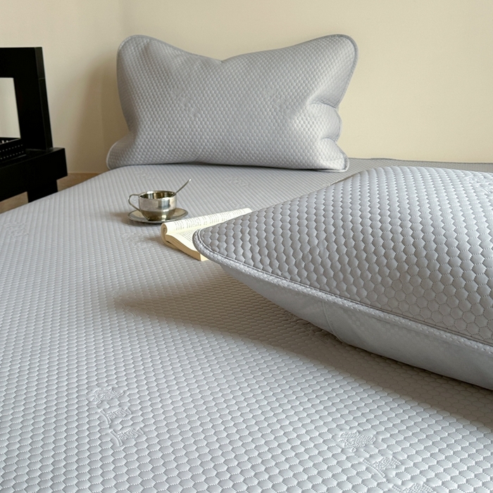 91家纺网 家纺一手货源 找家纺 （总）凉百百 2025新款3D豆豆凉感凉席系列-小米粒