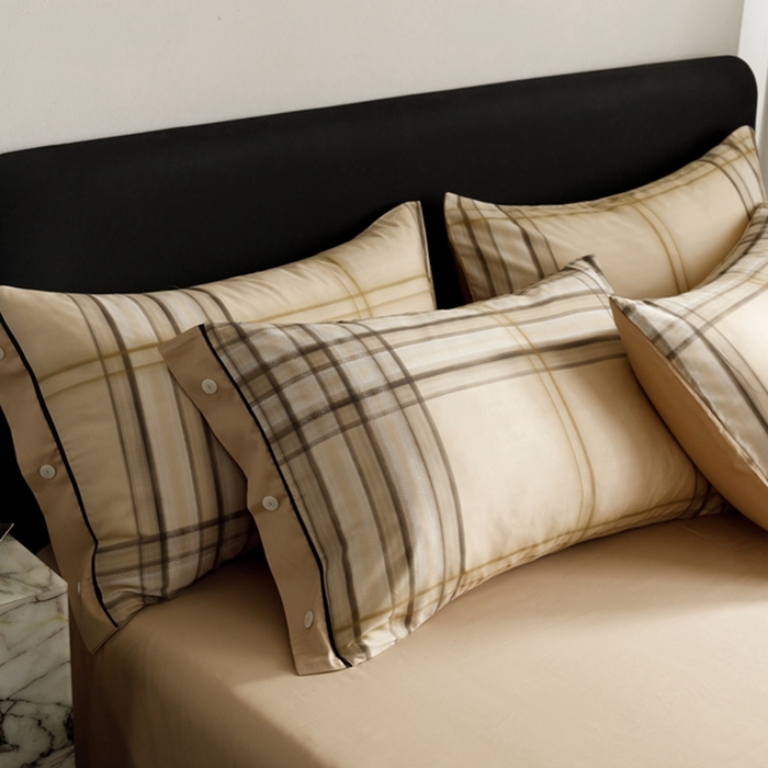 91家纺网 家纺一手货源 找家纺 金奇达2025新款【浮光半夏】-茧养莱赛尔四件套（标准号全网控价（折后券后）不低于258元） 伦纳德