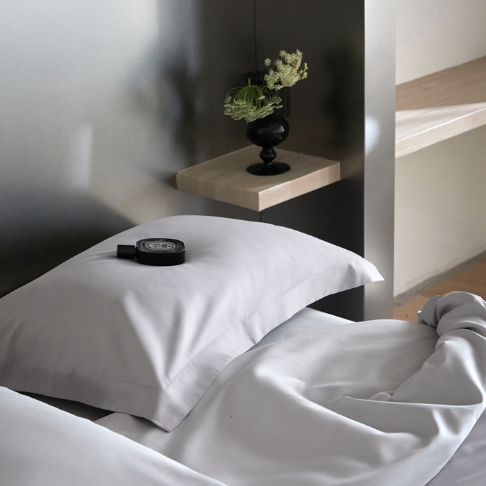 91家纺网 家纺一手货源 找家纺 金奇达2025新款【可芙】-轻氧水光天丝棉四件套（标准号全网控价（折后券后）不低于238元） 可芙-灰灰