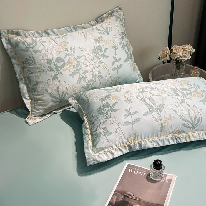 91家纺网 家纺一手货源 找家纺 佳品居 2025新款直播水洗天丝夏被冰丝夏凉被空调被四件套 赛林