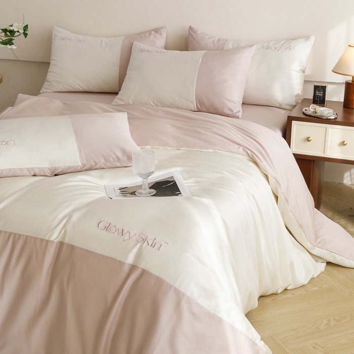 91家纺网 家纺一手货源 找家纺 （总）金奇达2025新款【黛拉】-茧养莱赛尔四件套（标准号全网控价（折后券后）不低于228元）