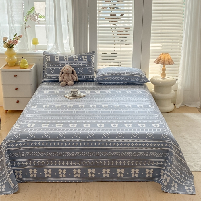 91家纺网 家纺一手货源 找家纺 米柳2025新款原棉老粗布凉席系列 休闲格调