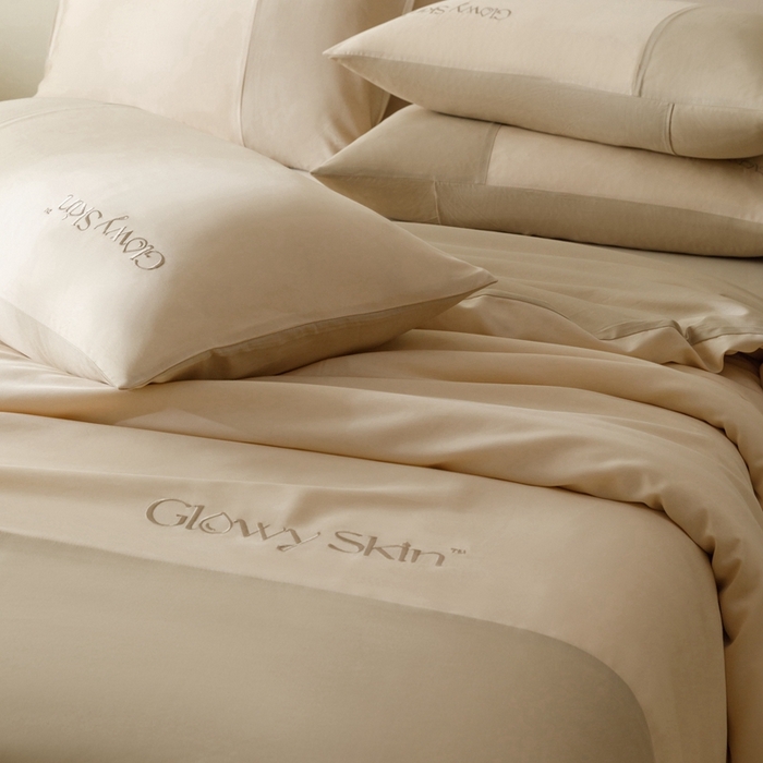 91家纺网 家纺一手货源 找家纺 金奇达2025新款【黛拉】-茧养莱赛尔四件套（标准号全网控价（折后券后）不低于228元） 黛拉-云母咖