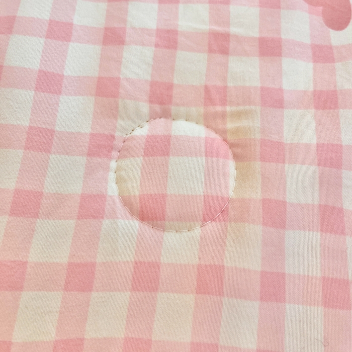 91家纺网 家纺一手货源 找家纺 星巴k家纺 2025糯糯棉A类大豆蛋白纤维夏凉被双层纱水洗棉夏被大豆被 粉格爱心