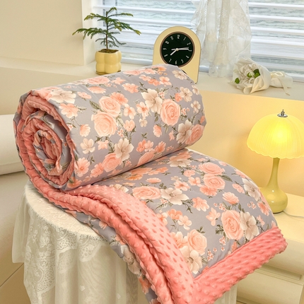 爱宝被业 2025新款豆豆夏被 爱的花海