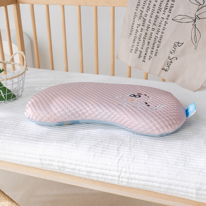 91家纺网 家纺一手货源 找家纺  2025新款慢回弹冰豆凉枕枕头枕芯 豌豆冰枕 粉