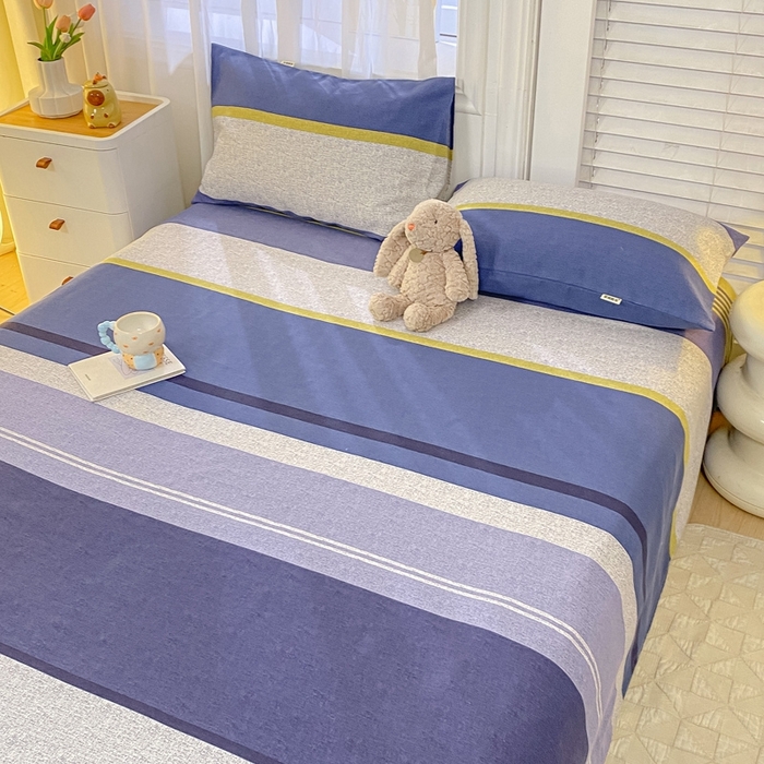 91家纺网 家纺一手货源 找家纺 米柳2025新款原棉老粗布凉席系列 极简风尚