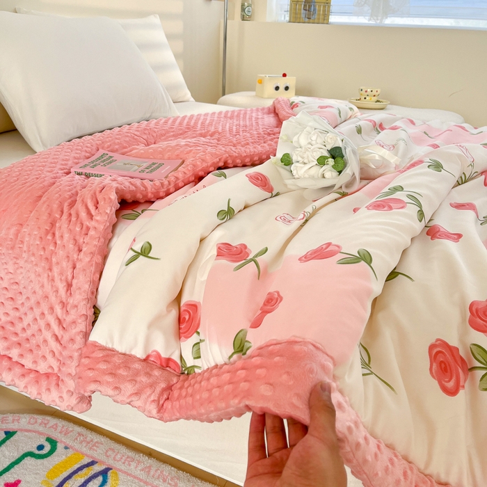 91家纺网 家纺一手货源 找家纺 （总）爱宝被业 2025新款豆豆夏被