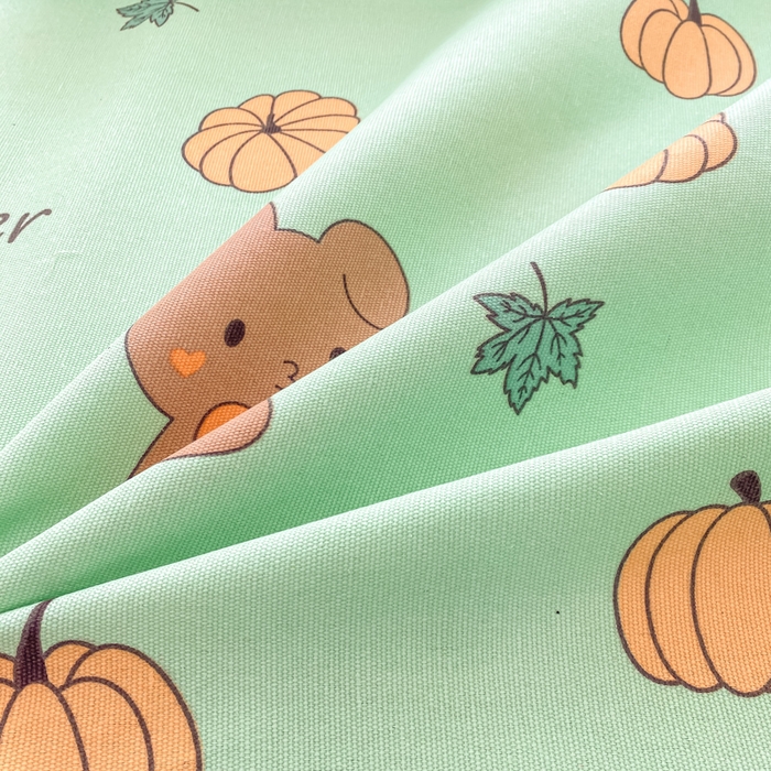 91家纺网 家纺一手货源 找家纺 米柳2025新款原棉老粗布凉席系列 南瓜小熊