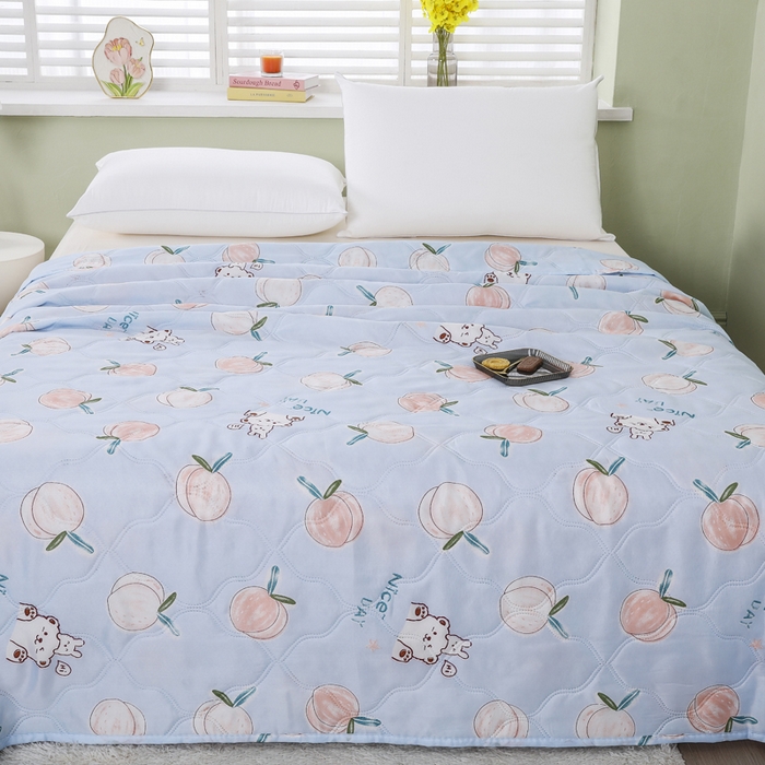 91家纺网 家纺一手货源 找家纺 太阳树家纺 2025钻石绒便宜夏被夏凉被空调被超声波压花礼品直播供应链引流爆款 盛夏果实