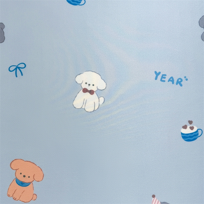 91家纺网 家纺一手货源 找家纺 雯豆家纺 2025夏季新品碳光冰丝凉席床笠款三件套印花小清新绑带冰丝席床罩 碳光冰丝席-床笠款-旺财