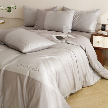 91家纺网 家纺一手货源 找家纺 （总）金奇达2025新款【黛拉】-茧养莱赛尔四件套（标准号全网控价（折后券后）不低于228元）