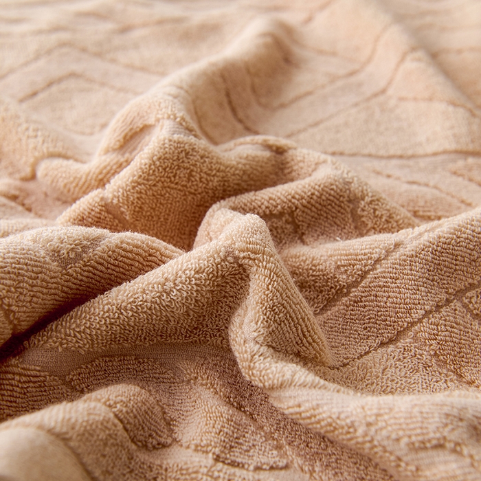 91家纺网 家纺一手货源 找家纺 悦然毛巾被 2025新款全棉老式枕巾毛圈款 旧时光咖啡一只