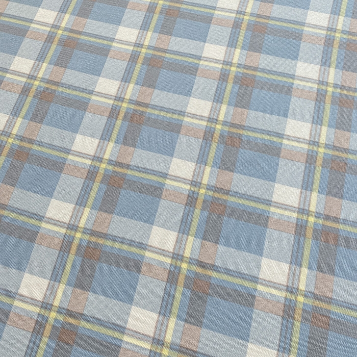 91家纺网 家纺一手货源 找家纺 米柳2025新款原棉老粗布凉席系列 蓝小格