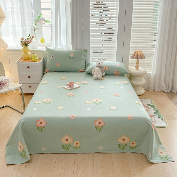 91家纺网 家纺一手货源 找家纺 米柳2025新款原棉老粗布凉席系列 清凉夏日