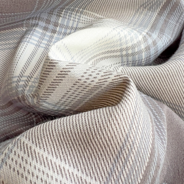 91家纺网 家纺一手货源 找家纺 棉生活家纺 2025新款ins全棉小清新系列四件套 摩卡条纹