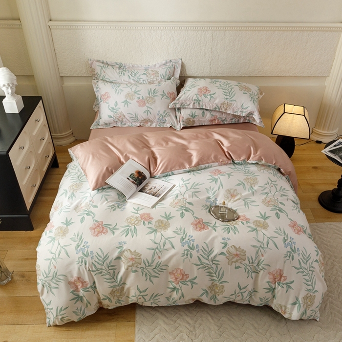 91家纺网 家纺一手货源 找家纺 金奇达2025新款【东方诗意】-轻氧水光莱赛尔（标准号全网控价（折后券后）不低于268） 谢莲花晨