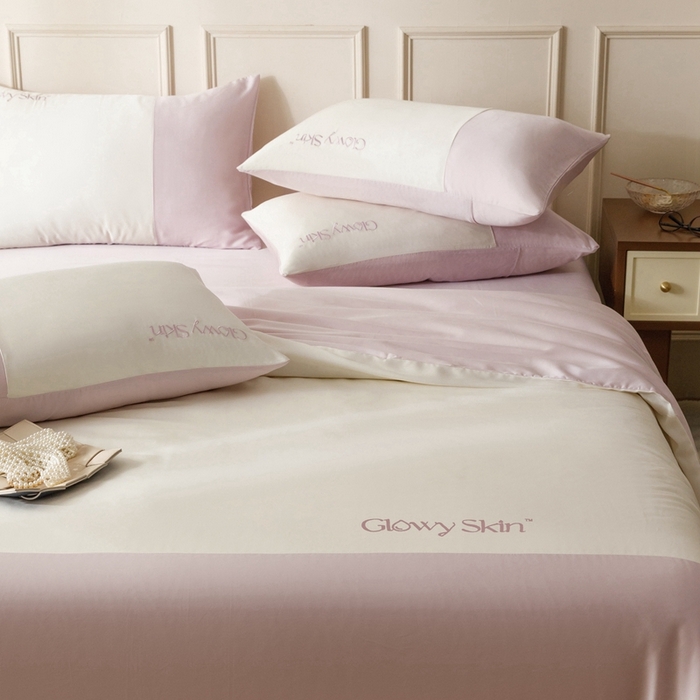 91家纺网 家纺一手货源 找家纺 金奇达2025新款【黛拉】-茧养莱赛尔四件套（标准号全网控价（折后券后）不低于228元） 黛拉-紫语