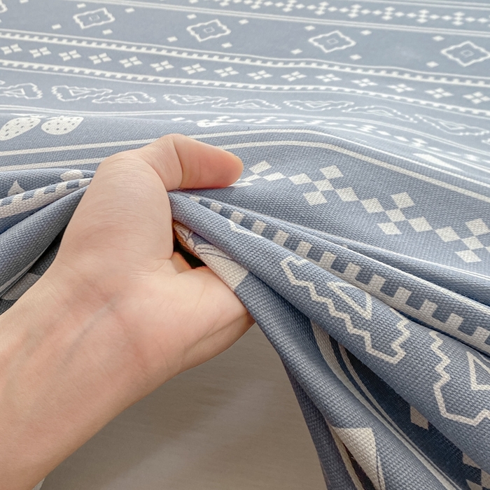 91家纺网 家纺一手货源 找家纺 米柳2025新款原棉老粗布凉席系列 休闲格调