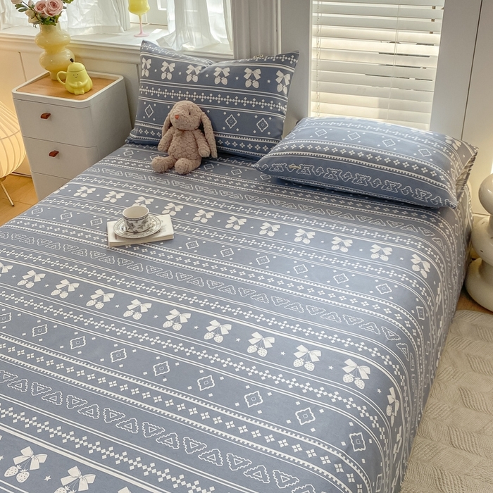 91家纺网 家纺一手货源 找家纺 米柳2025新款原棉老粗布凉席系列 休闲格调