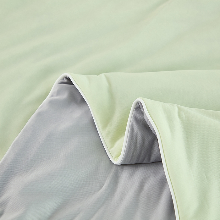 91家纺网 家纺一手货源 找家纺 仟网汇 新款氨纶凉感天丝夏被子被芯冰激凌夏被西瓜凉感丝 香草绿