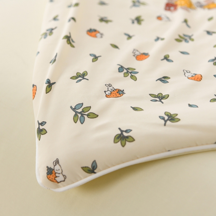 91家纺网 家纺一手货源 找家纺 圣楚 2025新款优雅凉感丝夏被 幸福生活