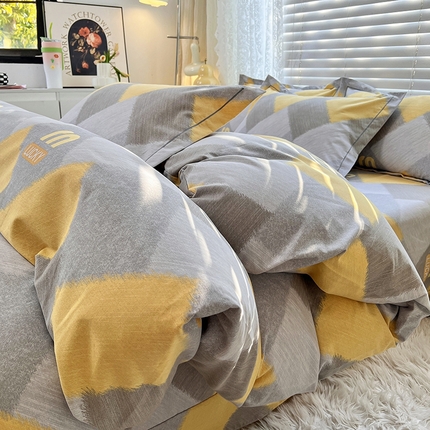 91家纺网 家纺一手货源 找家纺 （总）2025新款全棉磨毛印花单品被套