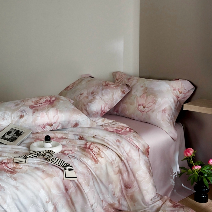 91家纺网 家纺一手货源 找家纺 金奇达2025新款【艺术花卉】-茧养莱赛尔四件套（标准号全网控价（折后券后）不低于228元） 丽娜