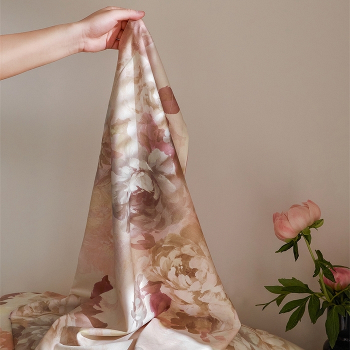 91家纺网 家纺一手货源 找家纺 金奇达2025新款【艺术花卉】-茧养莱赛尔四件套（标准号全网控价（折后券后）不低于228元） 奥黛丽