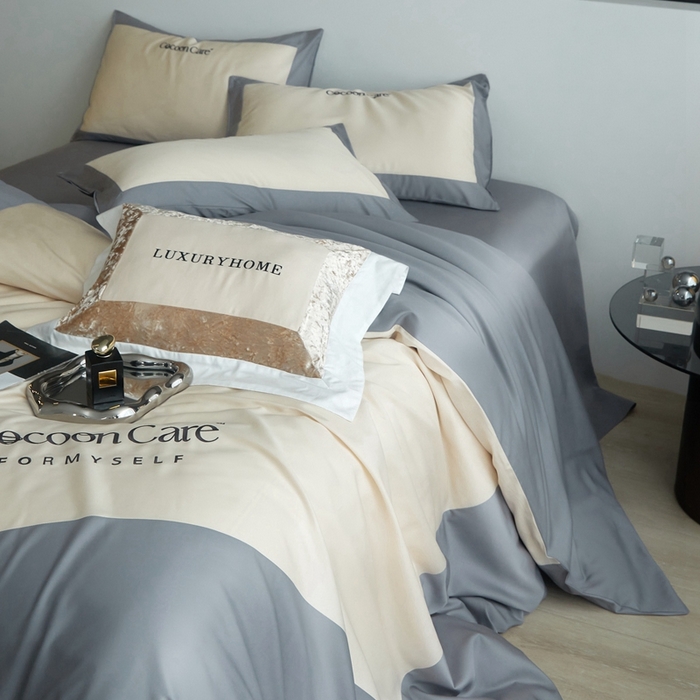 91家纺网 家纺一手货源 找家纺 金奇达2025新款【洛伊】-茧养莱赛尔四件套（标准号全网控价（折后券后）不低于258元） 洛伊-战舰兰