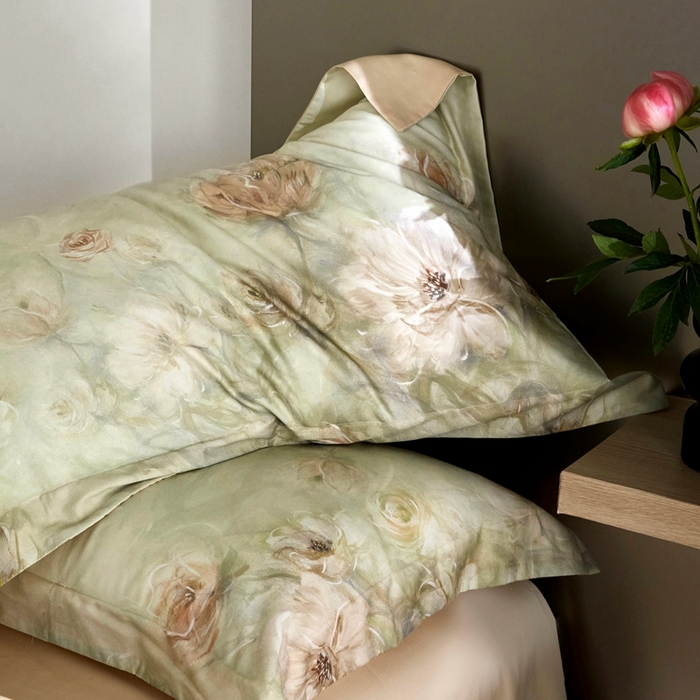 91家纺网 家纺一手货源 找家纺 金奇达2025新款【艺术花卉】-茧养莱赛尔四件套（标准号全网控价（折后券后）不低于228元） 贝里斯