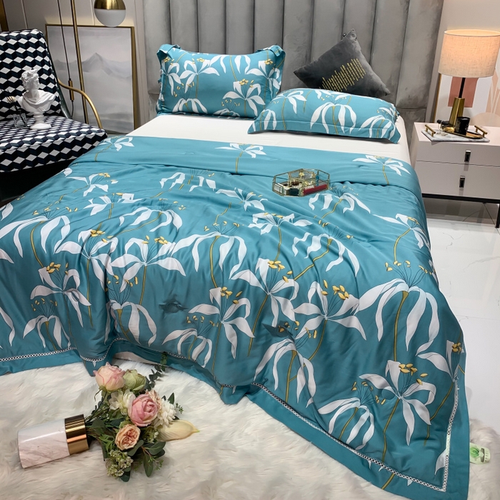 91家纺网 家纺一手货源 找家纺 棉生活家纺 2025新款春夏莫代尔天丝夏被 耶利亚