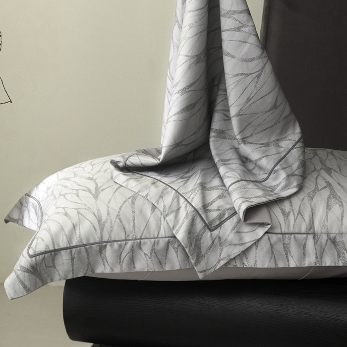 91家纺网 家纺一手货源 找家纺 金奇达2025新款【盛夏流年】-茧养莱赛尔四件套（标准号全网控价（折后券后）不低于258元） 梵高-洛根灰