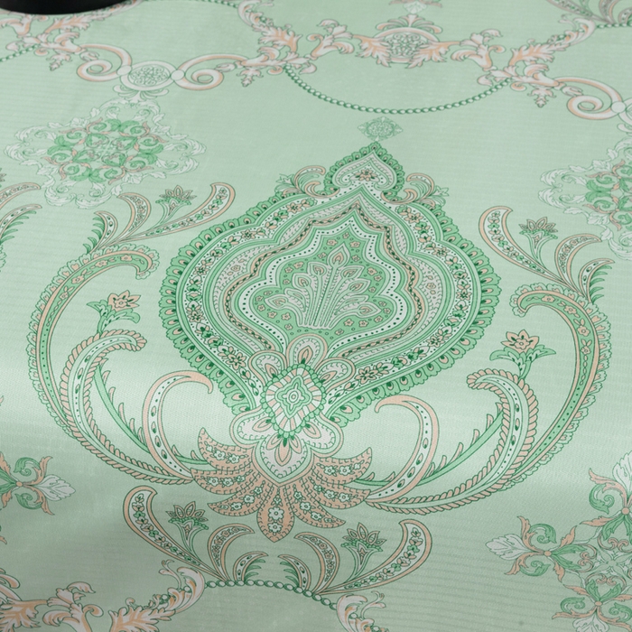 91家纺网 家纺一手货源 找家纺 肖恩毯业 2025新款印花斜纹冰丝席三件套 晚风来信