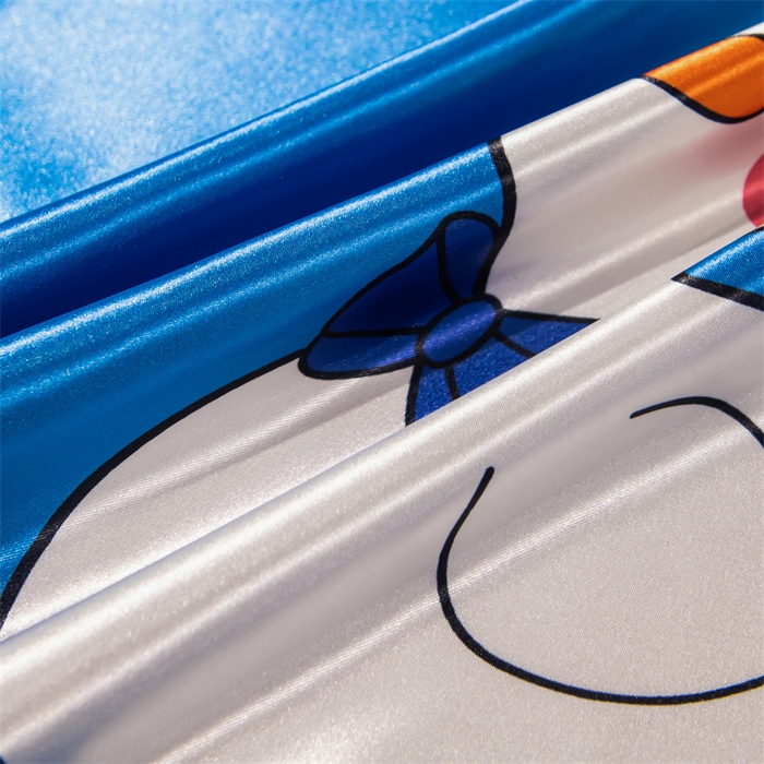 91家纺网 家纺一手货源 找家纺 梦舒羽 2025新款可水洗冰丝卡通枕套宿舍48x74cm单人凉爽枕头套 萌小鸭