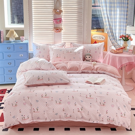 91家纺网 家纺一手货源 找家纺 （总）红馆 2025新款全棉12868印花单品被套