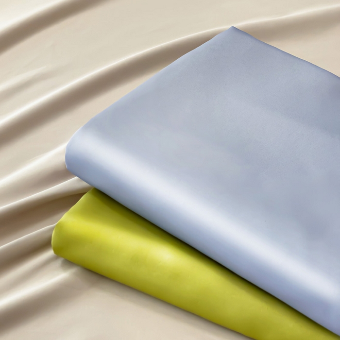 91家纺网 家纺一手货源 找家纺 （总）纽缦家纺 2025新款纯色提花冰丝系列床单单件-单床单