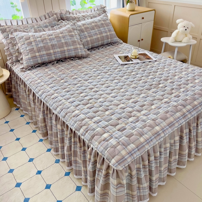 91家纺网 家纺一手货源 找家纺 情煊家纺 2025新款全棉印花小清新夹棉枕套 品质生活