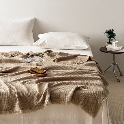 91家纺网 家纺一手货源 找家纺 （总）Mr.pig猪先生水洗棉 2025春夏新款A类全棉纯棉四层纱布夏被夏凉被空调被