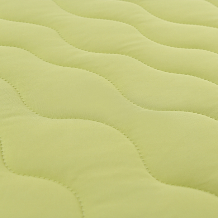 91家纺网 家纺一手货源 找家纺 圣楚 2025新款梦境凉感丝夏凉被 果绿-奶黄