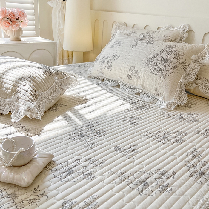 91家纺网 家纺一手货源 找家纺 麒豆豆 2025新款天丝印花床笠 琳琅