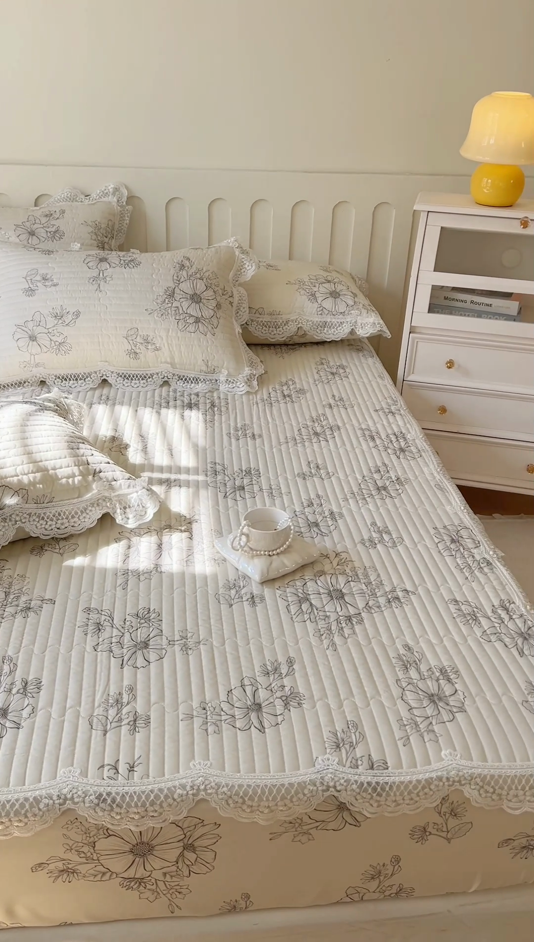 91家纺网 家纺一手货源 找家纺 麒豆豆 2025新款天丝印花床笠 琳琅