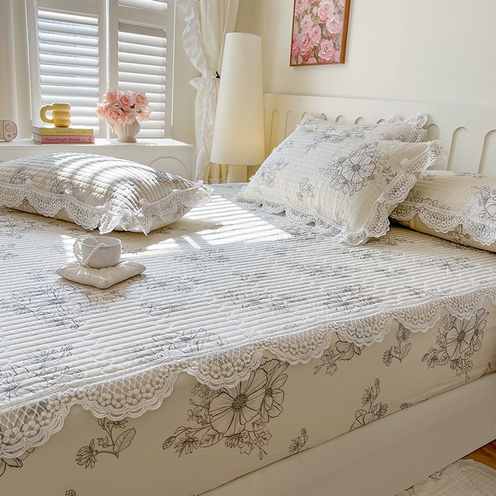 91家纺网 家纺一手货源 找家纺 麒豆豆 2025新款天丝印花床笠 琳琅