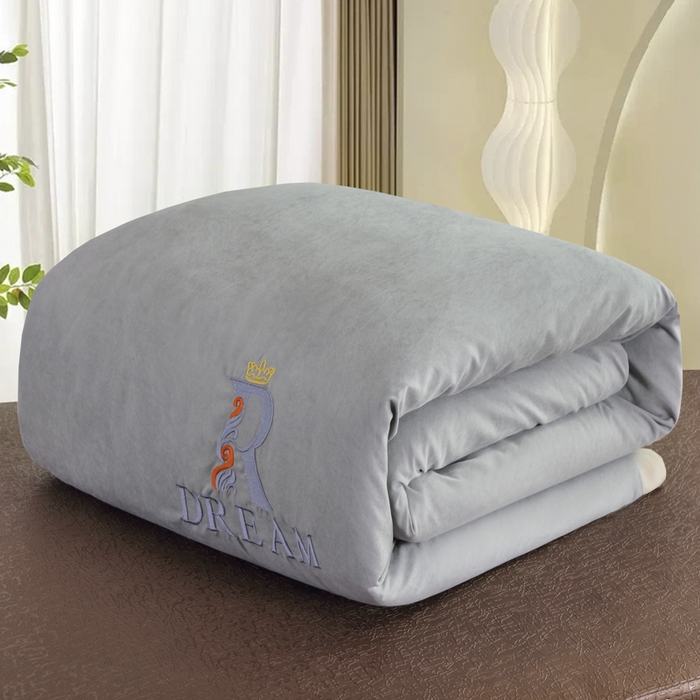 91家纺网 家纺一手货源 找家纺 （总）千姿坊美 容床罩 2025新款美 容床罩冬被蜜桃绒刺绣四件套