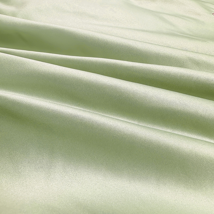 91家纺网 家纺一手货源 找家纺 满羽家纺 2025新款水洗冰丝刺绣夏被四件套 花朵绿