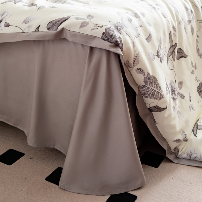 91家纺网 家纺一手货源 找家纺 金奇达2025新款【曼妙庄园】-轻氧水光天丝棉四件套（标准号全网控价（折后券后）不低于268） 秋梓